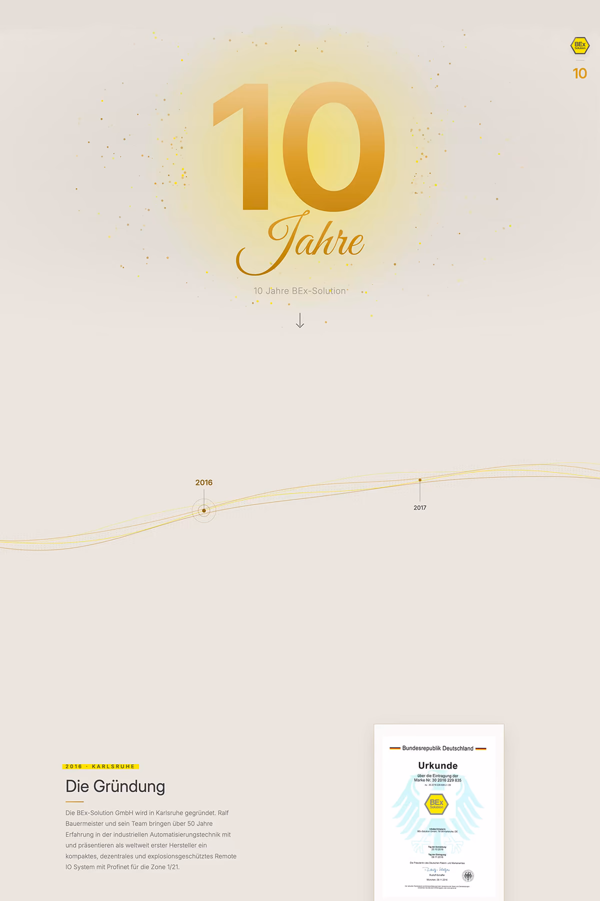 10 Jahre BEx-Solution